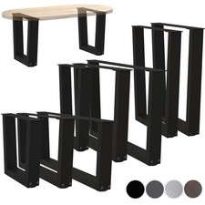 2/3 Stk. Tischbeine Metall