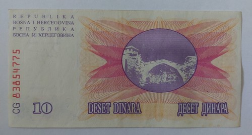 Banknoten bosnien und - bosnien,