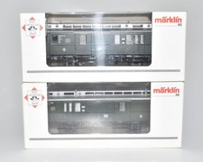 Märklin H0 42358  2 Stück Bahnpostwagen PwPosti DB in Ep. III KKK/NEM in OVP PMS