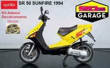 Aufkleber Set Aprilia SR