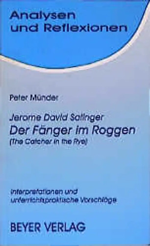 Salinger jerome der - -,