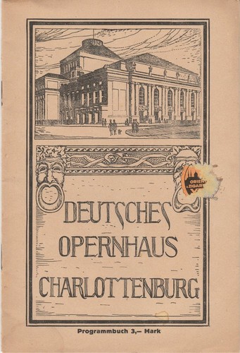Programmheft georges bizet - programmheft,