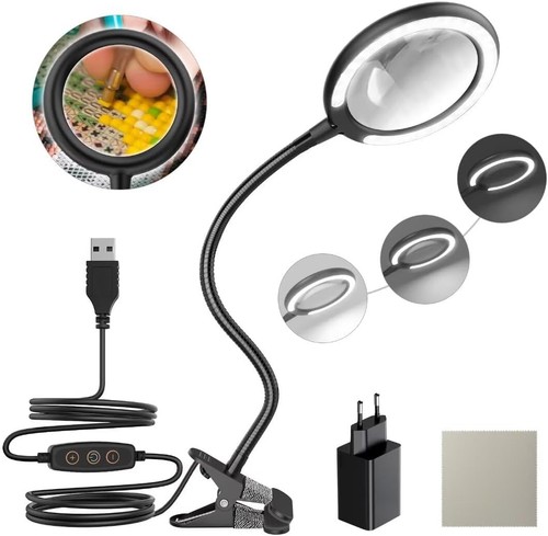 Led lupenleuchte fach - led, 3-fach