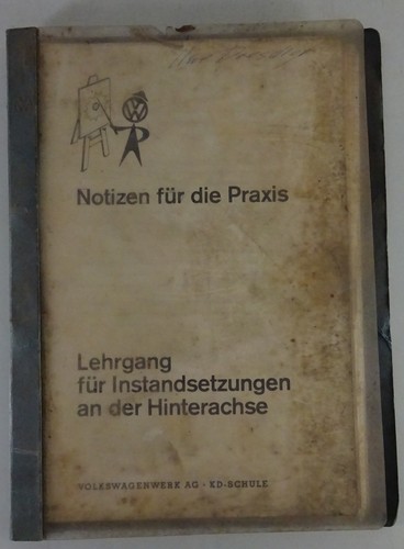 Schulungsunterlage käfer - vw,