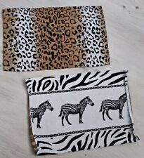 Leopard Leo Tischset  Zebra Set Platz Tisch Matte Platz Decke Gothic Punk Lolita