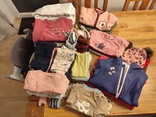 Kleiderpaket 61 Teile Mädchen Gr. 74/80 Gebraucht Guter Zustand