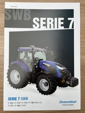 Landini Serie 7 SWB Traktor Prospekt Tractor Brochure