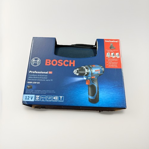 Bosch professional gsr 12v - gsr, 12v-15