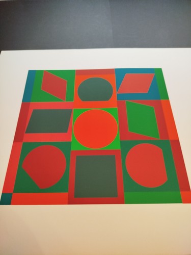 Vasarely victor serigraphie - vasarely,