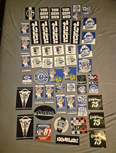 53x schalke sticker - 53x, ultras