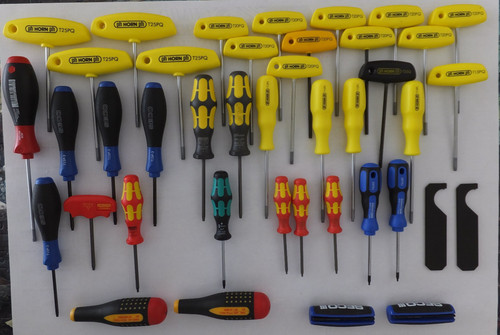 Diverse torx inbus - diverse, sechskant