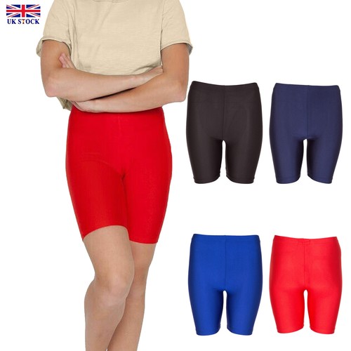 Mädchen glänzend nylon lycra - glänzend,