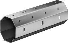 Achtkantwelle 60 x 0,6 mm