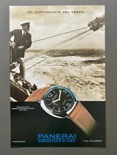 Panerai Radiomir 8 Days 45mm Original 2006 Vintage Watch Advert Werbung Reklame