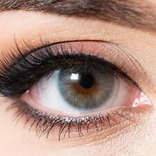 Kontaktlinsen farbig grau ohne