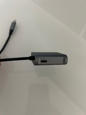 USB Adapter Typ-C 3.1 HDMI Adapter 4K-30Hz, Silber HUB 1x USB-C PD ISY IAD 1015