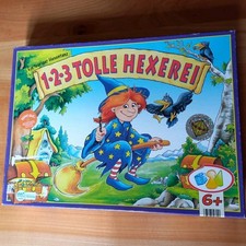1-2-3 Tolle Hexerei - für 2-4 kleine "Hexen", - Brettspiel - ab 6 - vollständig