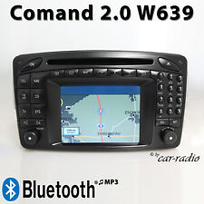 Original Mercedes W639 Comand 2.0 Bluetooth Radio MP3 Navigation Vito Viano V639