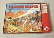 Mattel Zug nach Westen Brettspiel Gesellschaftsspiel unbespielt