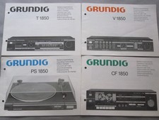 4 x alte Grundig