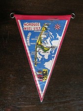 Nordsee Sylt  Nordfriesische Inseln  alter  Moped Fahrrad  Wimpel