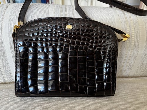 Vintage kroko tasche comtesse - vintage,