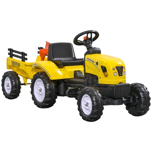 Trettraktor mit anhänger - trettraktor,