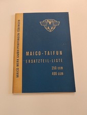 Original Ersatzteileliste Maico Taifun Motorrad Oldtimer N14