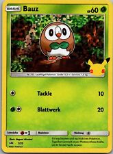Pokemon Bauz 7/25 Holo McDonald's-Serie 2021 (Schwert & Schild) Deutsch
