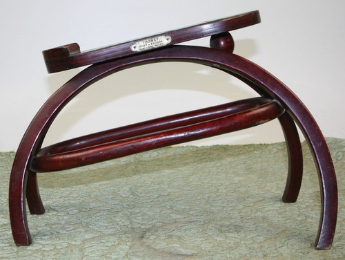 Schuhhocker thonet grifé - schuhhocker., thonet.