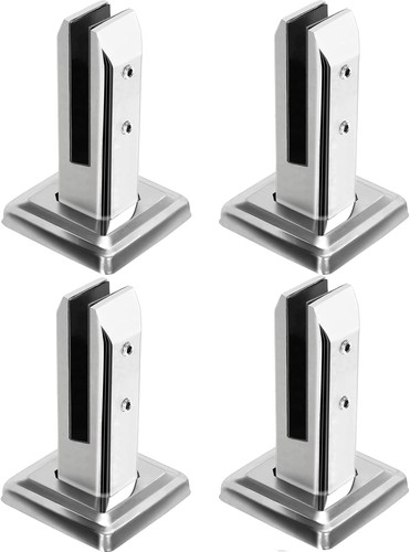 Edelstahl geländerpfosten - 4x,
