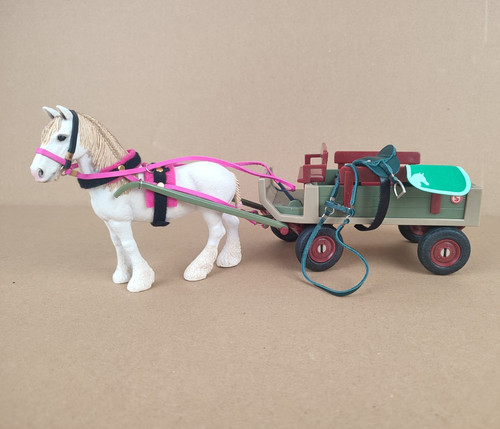 Grüne kutsche von schleich - von,