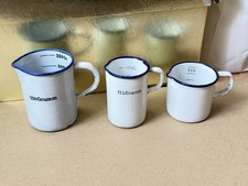 Konvolut 3x vintage Emaille