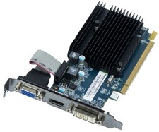 GRAFIKKARTE SAPPHIRE ATI RADEON HD5450 1GB 11166-02 PCI-E DDR3