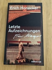 Erich Honecker Letzte Aufzeichnungen 