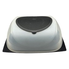 Tupperware Käsemax Käseglocke Aufbewahrungsbox Luftlöcher Blau 28x25cm Tupper