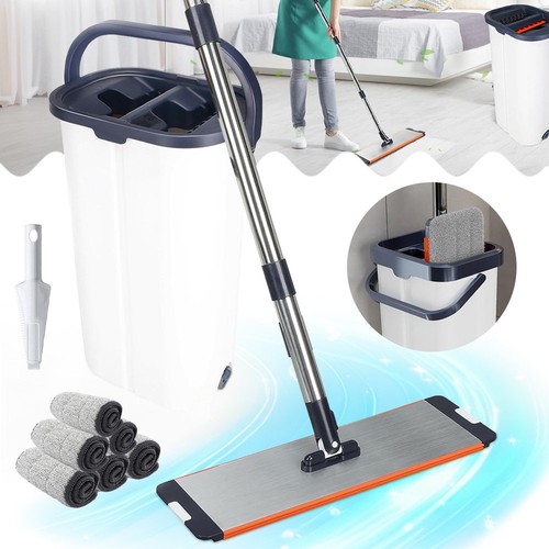 Wischmopp set mit eimer - , mop