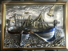 71x58 cm 3 D Mahagoni Holz