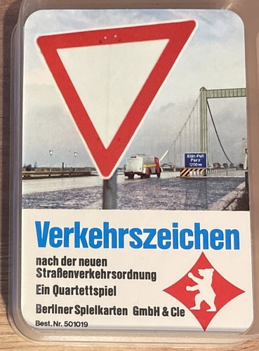 Quartett verkehrszeichen - -,