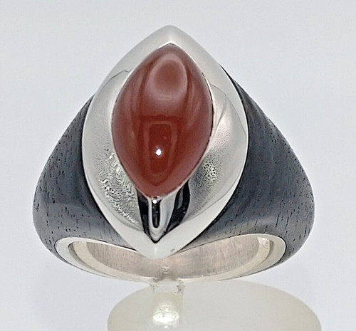 Karneol ebenholz designer - ebenholz,
