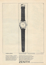 Zenith Captain 1961 - Vintage Werbung Ad ads Anzeige Reklame yellowed_vintageads