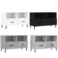 TV-Schrank Fernsehtisch Schrank Unterschrank Lowboard 80x36x50 cm Holzwerkstoff
