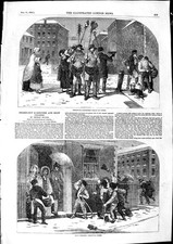 Original alter antiker Druck