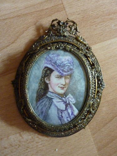 Miniatur gemälde malerei - gemälde,