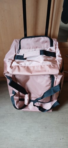 Rosa reisetasche trolley - reisetasche,