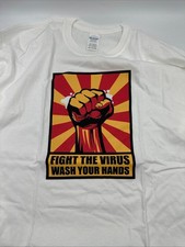 T-SHIRT -Fight The Virus Wash