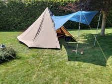 Robens Fairbanks Grande Tipizelt inkl. Footprint, 7-Personen, 470x470cm, khaki