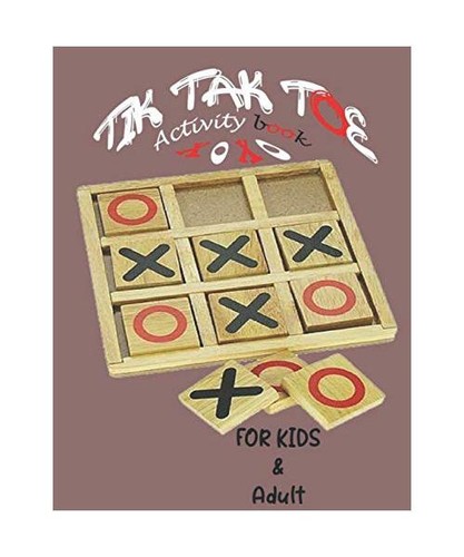 Tik tak toe activity - book, for