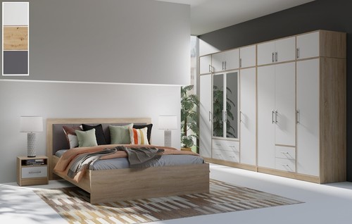 Schlafzimmer komplett saga set - schlafzimmer,