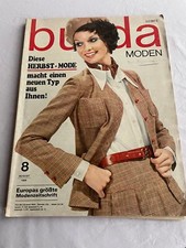 Burda Moden August  1968  inkl  Schnittmuster + Anleitung Vintage 